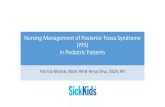 Nursing Management of Posterior Fossa Syndrome in ...cann.ca/~ASSETS/DOCUMENT/Nursing Management of Posterior Foss… · Nursing Management of Posterior Fossa Syndrome ... meningitis,