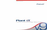 Intuitive user interface and extended MES · PDF fileRecipe management for batch processes Recipe management for hybrid processes Plant Direct iT Equipment Modules ... Overview of