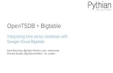 Google Cloud Bigtable Integrating time series database with · PDF fileOpenTSDB + Bigtable Integrating time series database with Google Cloud Bigtable Danil Zburivsky, Big Data Practice