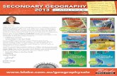 SECONDARY GEOGRAPHY - Head of Geography - Blake · PDF fileSECONDARY GEOGRAPHY - Head of Geography CATALOGUE Please pass on to : - ... Geography Rivers: From Source to Sea + Editable