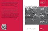 Bojana Piškur - Franc Purgfrancpurg.net/franc book.pdf · Franc’s way of thinking is similar to that of a “nomad” whose objective is ... on truth and philosophy but also argues
