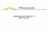 Pinnacle Administrator Guide - Vircosoft Administrator Guide.pdf · About this Manual 3 The Pinnacle™ Administrator Manual is a comprehensive guide to managing the Pinnacle Knowledge