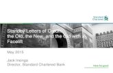 Standby Letters of Credit: the Old, the New, and the Old … 2015 Jack Insinga Director, Standard Chartered Bank Standby Letters of Credit: the Old, the New, and the Old with a Facelift