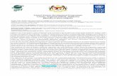 United Nations Development Programme County: Regional ... · PDF fileUnited Nations Development Programme County: Regional (Sabah, ... Mainstreaming environment and energy ... Sabah