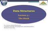 Stacks (infix postfix) - Bubu.edu.eg/portal/uploads/Computers and Informatics/Computer Science...Another application of stack is calculation of postfix expression. There are basically