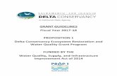 draft 2017-2018 Grant Guidelines - Delta Conservancydeltaconservancy.ca.gov/wp-content/uploads/2017/05/2017-2018-Gran… · 1 . GRANT GUIDELINES Fiscal Year 2017-18 . PROPOSITION