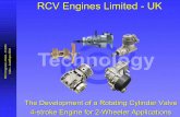 2004 RCV Engines Limited AutoExpo 2004 · PDF fileRCV Engines Limited -© 2004 India – AutoExpo 2004 RCV Engines Limited - UK The Development of a Rotating Cylinder Valve 4-stroke