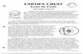 RUST C EARTH'S - PBworksbradburydunlop.pbworks.com/f/Earth's+Crust+Book+1.pdf · EARTH'S C RUST In s ide the Ear th ... valleys, and plains, are part of the first layer, the earth's