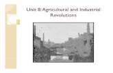 Unit 8:Agricultural and Industrial Revolutions · PDF file · 2012-12-04This took place in their tiny cottage. ... Great Britain (formed in 1707) ... The Pace of Industrialization