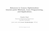 Advances in Convex Optimization: Interior-point Methods ...boyd/papers/pdf/cdc02.pdf · Advances in Convex Optimization: Interior-point Methods, Cone Programming, and Applications