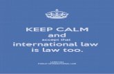 LAWS1023 PUBLIC INTERNATIONAL LAW - Amazon · PDF filePUBLIC INTERNATIONAL LAW 1. INTERNATIONAL LEGAL PERSONS, STATEHOOD AND SOVEREIGNTY 2 1.1 INTERNATIONAL LEGAL PERSONS O’Connell,International