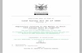 #4378-Gov N226-Act 8 of 2009 - lac.org.na Survey Act 33 of...  · Web viewThe Government Notice which publishes these regulations notes that they were made by the Survey Regulations