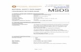 (MSDS) Fragrance Diffuser Base - Natural Sourcing LLC · PDF fileTeratogenicity: N/A Mutagenicity: N/A Name of toxicologically synergistic products: N/A 12. ECOLOGICAL INFORMATION