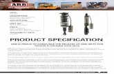 PRODUCT SPECIFICATION - ARB 4x4 · PDF filePRODUCT SPECIFICATION ARB IS PROUD TO ANNOUNCE THE RELEASE OF OME BP-51 FOR ... OME BP-51 High Performance Bypass Shock Absorbers || 2