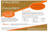 Pacific Food Pantry Staff Flyer - University of the Pacific services... ·  · 2017-09-14Any UOP student facing food insecurity is welcome to come to the Pacific Food Pantry and