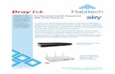 DrayTek & Sky Configuring DrayTek Equipment With A Sky ...habitech.s3.amazonaws.com/PDFs/DRA/Habitech_DrayTek - Sky... · 1 is the VDSL/ADSL phone line and WAN 3 is the USB internet.