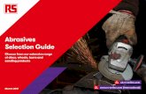 Abrasives Selection Guide - RS Componentsdocs-europe.electrocomponents.com/webdocs/15a4/0900766b815a453… · Discover more at 2 INTRODUCTION Welcome to our Abrasives selection guide
