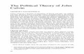The Political Theory of John   Political Theory of John Calvin ... Public Theology John Bolt trans ... political theory is weak and unhelpful, ...