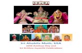 2010 AchArya Day and Sri Krishna Jayanthi Celebrations and DhramiDOpanishad Taatparya RatnAvaLi and for establishing further His AchAryatvam (role as a ParamAchAryan of RaamAnuja Darsanam)