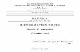 AN INTRODUCTION TO INTELLIGENT TRANSPORTATION SYSTEMS 1 · PDF fileelectronic toll collection ... A system is complex when it is ... AN INTRODUCTION TO INTELLIGENT TRANSPORTATION SYSTEMS