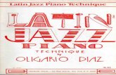 trendyflash.nltrendyflash.nl/pianolessen/Latin Jazz Piano/Latin Jazz Piano... · Latin Jazz Piano Technique 0114HNO ec '8.95 CHARLES COLIN — S. Y. ABOUT THE MR. DIAZ Mt the and
