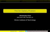 The Art Gallery Problem - Applied mathematicskaul/talks/LongArtGalleryTalk.pdf ·  · 2010-05-31The Art Gallery Problem Hemanshu Kaul ... Add diagonals Hemanshu Kaul, ... While Shermer’s