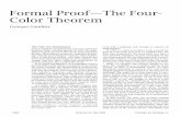 Formal Proof—The Four- Color Theorem - American · PDF file · 2008-11-20While we tackled this project mainly to ex- ... The ﬁrst step in the proof of the Four-Color Theorem consists