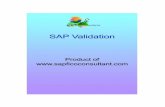 © 2014 sapficoconsultant.com. All rights reserved. No part of … Validation.pdf ·  · 2014-08-26SAP Customizing Implementation Guide Financial Accounting Financial ... Update