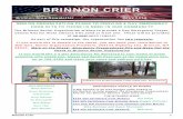 BRINNON CRIER - · PDF file7/7/2010 · learn a script and put on a play in one ... are served Monday and Friday starting at 11:00 am and run $2.50 ... Brinnon Crier by sending your