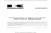 Service Manual - mymowerparts.com This KRB400A Service Manual is designed to be used in conjunction with the TE27, TE35, TE40, TEX45, TE48, TEX54, TE56, TE59 2–stroke air cooled