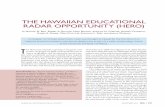 THE HAWAIIAN EDUCATIONAL RADAR … Science Foundation educational deployment as part of a radar meteorology course ... advent of a graduate course called MET 628 “Radar ... (PIs)