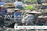 TaT Lan Programme - Tatlan – The programme aims to ...tatlan.org/wp-content/uploads/2016/09/Tatlan-Eng.pdf · TaT Lan Programme Sustainable Food ... high population density, ...