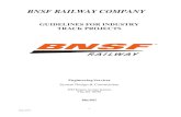 BNSF RAILWAY COMPANY · PDF fileBNSF RAILWAY COMPANY ... Unloading Pit Plans (AREMA) ... Engineering and Maintenance of Way Association (AREMA) Manual chapters 1, 7, 8, or 15 as