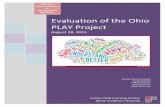 Evaluation of the Ohio PLAY Projectdodd.ohio.gov/IndividualFamilies/MYday/Documents/PLAY Evaluation...INTRODUCTION TO THE REPORT The purpose of this evaluation ... ABA versus a developmental-social-pragmatic