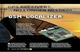 GSM · PDF file · 2014-03-18GPS technology; simply put, we ... the GSM radio mobile phone system, the radio connection allowing for pho-ne calls and ... requesting location tracking