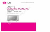 SERVICE MANUAL - go-gddq. · PDF filethe Schematic Diagram and Replacement ... Leakage Current Hot Check circuit 1.5 Kohm/10W To ... Start the adjustment by pressing the F, GKey(Volume