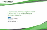 Veeam Deployment Guide for NetApp SteelStore - Cloud …cloud-land.com/.../08/veeam_deployment_guide_netapp_steelstore.pdf · Veeam Deployment Guide for NetApp SteelStore ... Veeam