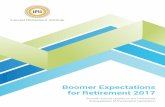 Boomer Expectations for Retirement 2017 - · PDF fileBoomer Expectations for Retirement 2017. ... 2011 2012 2013 2014 2015 2016 2017 ... Another indication of the extent to which Boomers’
