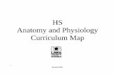 HS Anatomy and Physiology Curriculum Map - Lake · PDF fileHS Anatomy and Physiology Curriculum Map. ... First Quarter 12 – 17 8. Second Quarter ... 4 Revised 6/2011 Common Board