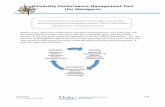 University Performance Management Tool (for Managers) · PDF fileUniversity Performance Management Tool (for Managers) January 2015 For Training Purposes Only Page 1 If you took the