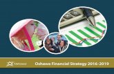 Oshawa Financial Strategy 2016- · PDF fileOshawa Financial Strategy 2016-2019. ... Our community vision and corporate mission (shown on the following page) are reflective of the goals