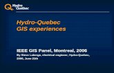 Hydro-Quebec GIS experiences - IEEEsites.ieee.org/pes-resource-center/files/2014/02/PESGM2006P-000442.… · on outside GIS line departure ... • Doble tests are useful for paper/oil