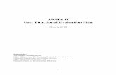 AWIPS II User Functional Evaluation Plan - National · PDF file · 2008-05-01AWIPS II User Functional Evaluation Plan May 1, 2008 Prepared by: ... UFE Test Case Scenario Plan B-#