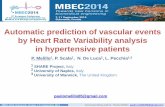 Automatic prediction of vascular events by Heart Rate ... · PDF fileAutomatic prediction of vascular events by Heart Rate Variability analysis in hypertensive patients ... IMT 49.0