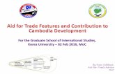 For the Graduate School of International Studies, Korea ...moc.gov.kh/tradeswap/userfiles/file/uploadedfiles/Gallery/05. AFT... · For the Graduate School of International Studies,