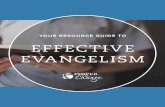 YOUR RESOURCE GUIDE TO EFFECTIVE … evangelism your resource guide to. ... the documentary mystory.me the thinking series ... knowing god personally booklet