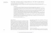 On the Temperature Dependence of Soil Respiration · PDF fileIntroduction Release of CO2 from soils due to production of CO2 by roots and soil organisms and, ... 000 2 3 0 0A0 2 30