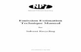 Emission Estimation Technique Manualcwm.unitar.org/publications/publications/cbl/prtr/pdf/cat5/... · Emission Estimation Technique Manual for ... Ambient Air Drying Air Blower (Optional)