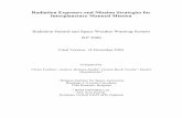 Radiation Exposure and Mission Strategies for ... · PDF fileRadiation Exposure and Mission Strategies for Interplanetary Manned ... Exposure and Mission Strategies for Interplanetary