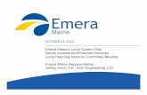 Emera Maine’s Local System Plan Needs Assessment ... · PDF fileOCTOBER 22 2014 Emera Maine’s Local System Plan Needs Assessment/Potential Solutions , Needs Assessment/Potential